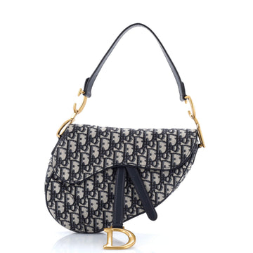 Saddle Handbag Oblique Canvas Medium