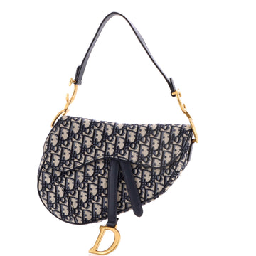 Saddle Handbag Oblique Canvas Medium