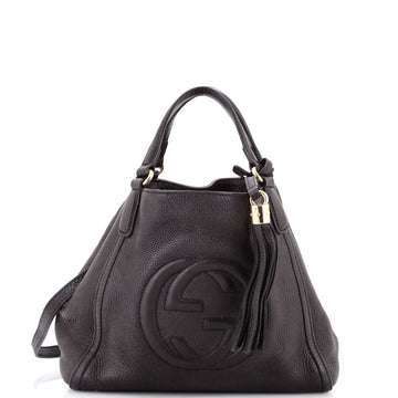 Soho Convertible Shoulder Bag Leather Small