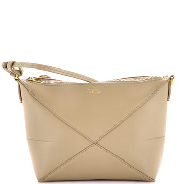 Puzzle Pouch Bag Leather