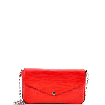 Felicie Pochette Epi Leather
