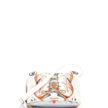 SneakerHead Flap Crossbody Bag Mesh and Faux Leather Small