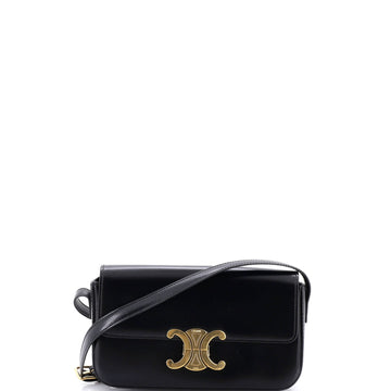 Triomphe East-West Shoulder Bag Smooth Calfskin