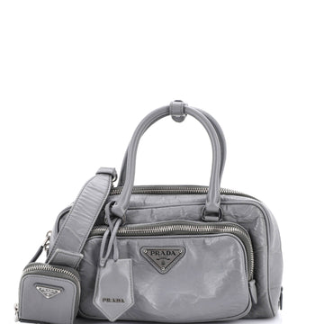 Re-Edition 2001 Top Handle Shoulder Bag Nappa Antique