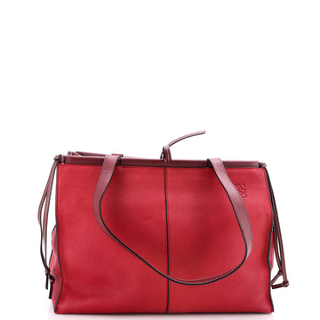 Cushion Tote Leather Large