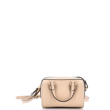 Convertible Top Handle Bag Jumbo GG Embossed Leather Mini