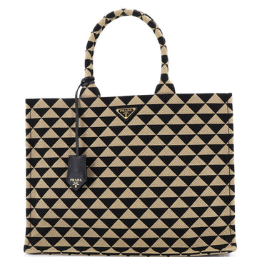 Symbole Shopper Tote Jacquard Large