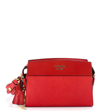 Esplanade Crossbody Bag Saffiano with City Calf Small