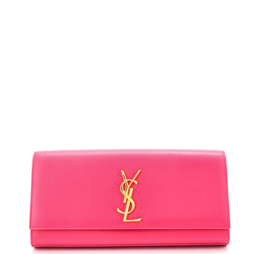 Classic Monogram Clutch Leather Long