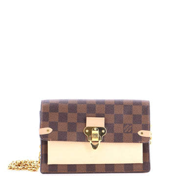 Vavin Chain Wallet NM Damier with Leather