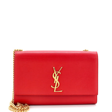 Classic Monogram Crossbody Bag Grainy Leather Medium