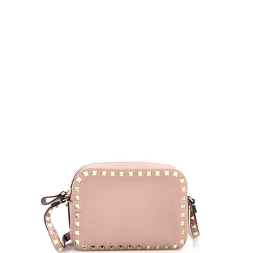 Rockstud Camera Crossbody Bag Leather