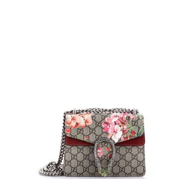 Dionysus Bag Blooms Print GG Coated Canvas Mini