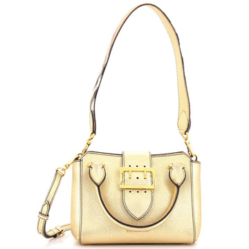 Buckle Tote Leather Small