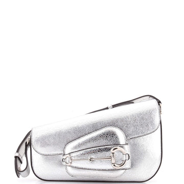 Horsebit 1955 Asymmetric Shoulder Bag Leather Small