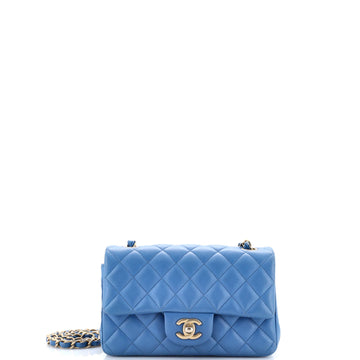Classic Single Flap Bag Quilted Lambskin Mini