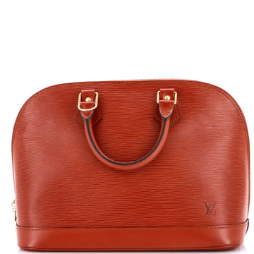 Vintage Alma Handbag Epi Leather PM