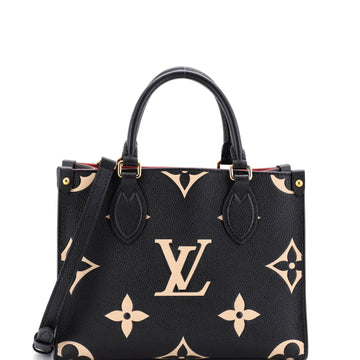 OnTheGo Tote Bicolor Monogram Empreinte Giant PM