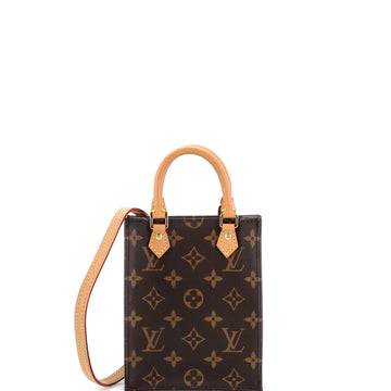 Petit Sac Plat Bag Monogram Canvas