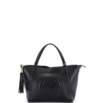 Soho Convertible Top Handle Bag Leather Small