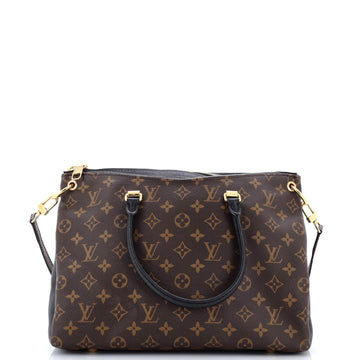 Pallas Tote Monogram Canvas with Leather