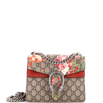 Dionysus Bag Blooms Print GG Coated Canvas Mini