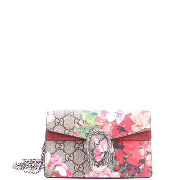 Dionysus Bag Blooms Print GG Coated Canvas Super Mini