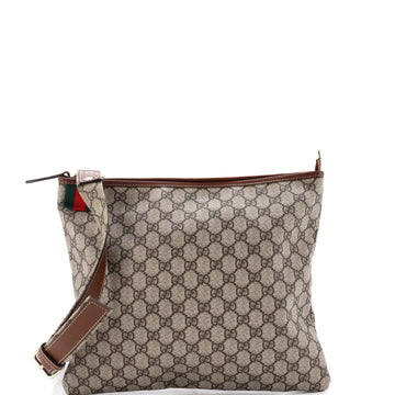 Web Loop Flat Messenger GG Coated Canvas Large