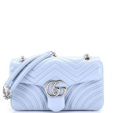 GG Marmont Flap Bag Matelasse Leather Medium