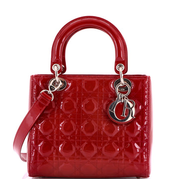 Lady Dior NM Bag Cannage Quilt Patent Medium
