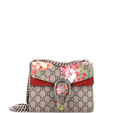 Dionysus Bag Blooms Print GG Coated Canvas Mini
