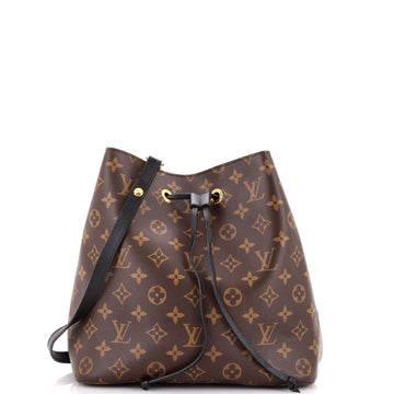 NeoNoe Handbag Monogram Canvas with Leather MM
