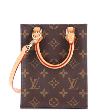 Petit Sac Plat Bag Monogram Canvas