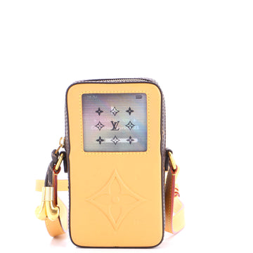 Music Player Wearable Wallet Monogram Canvas and Leather