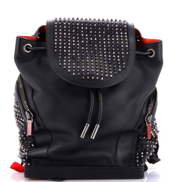 Explorafunk Backpack Spiked Leather