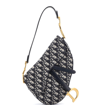 Saddle Handbag Oblique Canvas Medium