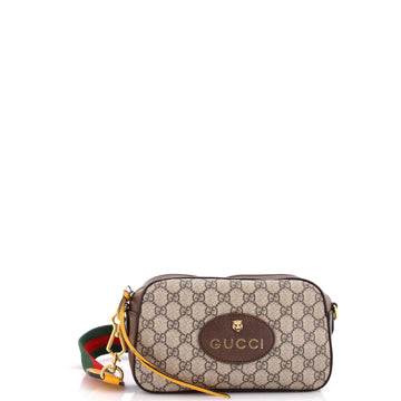 Neo Vintage Camera Messenger Bag GG Coated Canvas