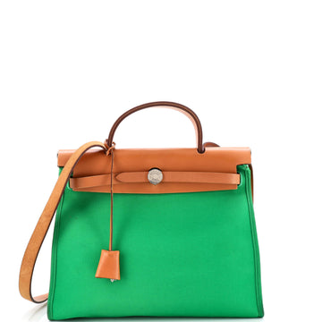Herbag Zip Berline Vache Canvas and Leather 31