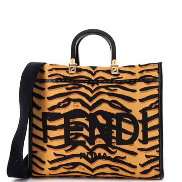 Sunshine Shopper Tote Printed Canvas Medium