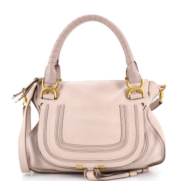 Marcie Satchel Leather Medium