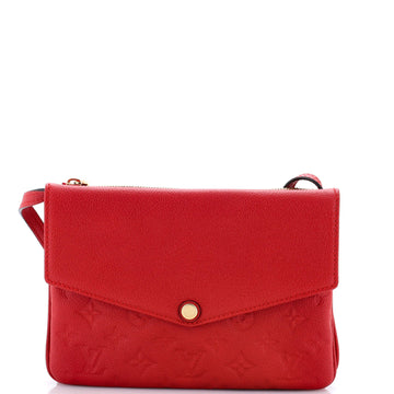 Twice Handbag Monogram Empreinte Leather