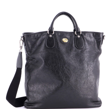 Morpheus Convertible Soft Tote Leather Tall