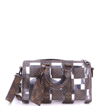 Keepall Bandouliere Bag Monogram Chess Coated Canvas and PVC 25