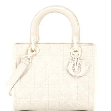 Ultra Matte Lady Dior Bag Cannage Quilt Calfskin Medium
