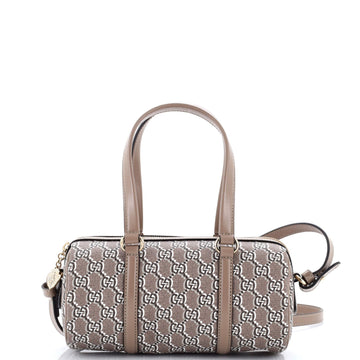 Convertible Duffle Bag GG Shadow Coated Canvas Small