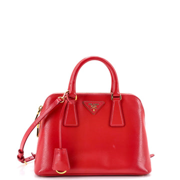 Promenade Bag Vernice Saffiano Leather Small