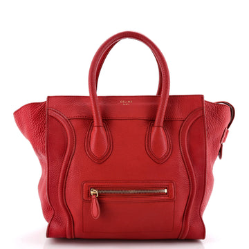 Luggage Bag Grainy Leather Mini