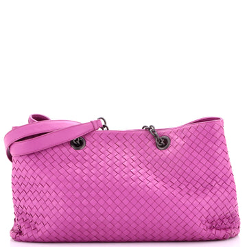 Double Chain Tote Intrecciato Nappa Large