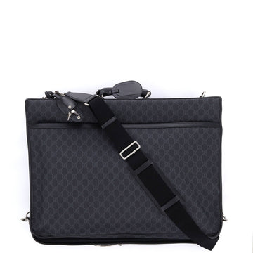 Retro Interlocking G Garment Bag GG Coated Canvas