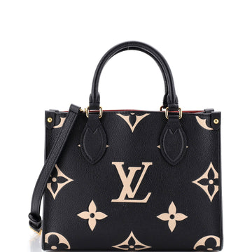 OnTheGo Tote Bicolor Monogram Empreinte Giant PM